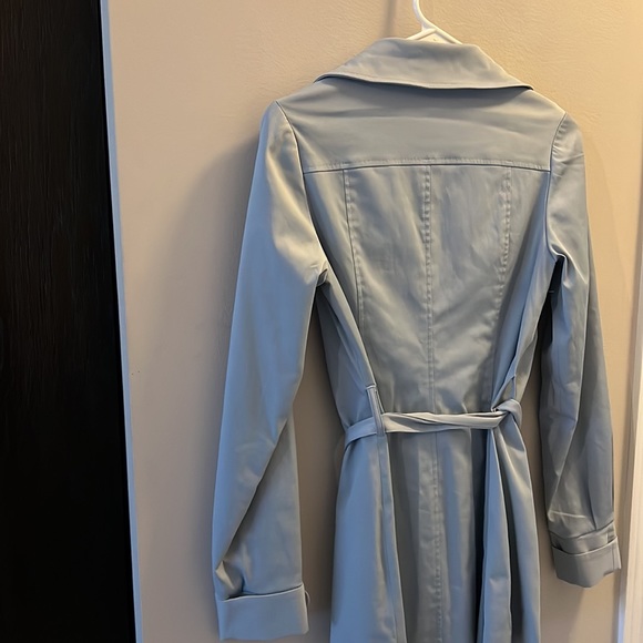 Vertigo blue/gray XS trench coat like new - Picture 5 of 7